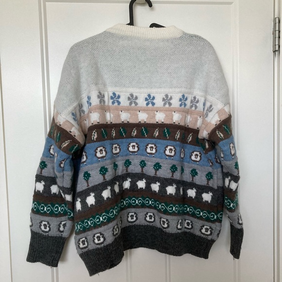 Thick Knitted Animal Sweater - Picture 3 of 4